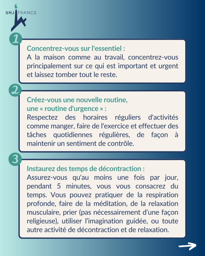 conseils de l&#039;université face à l&#039;épuisement émotionnel